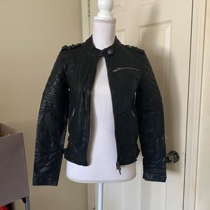 Leather jacket